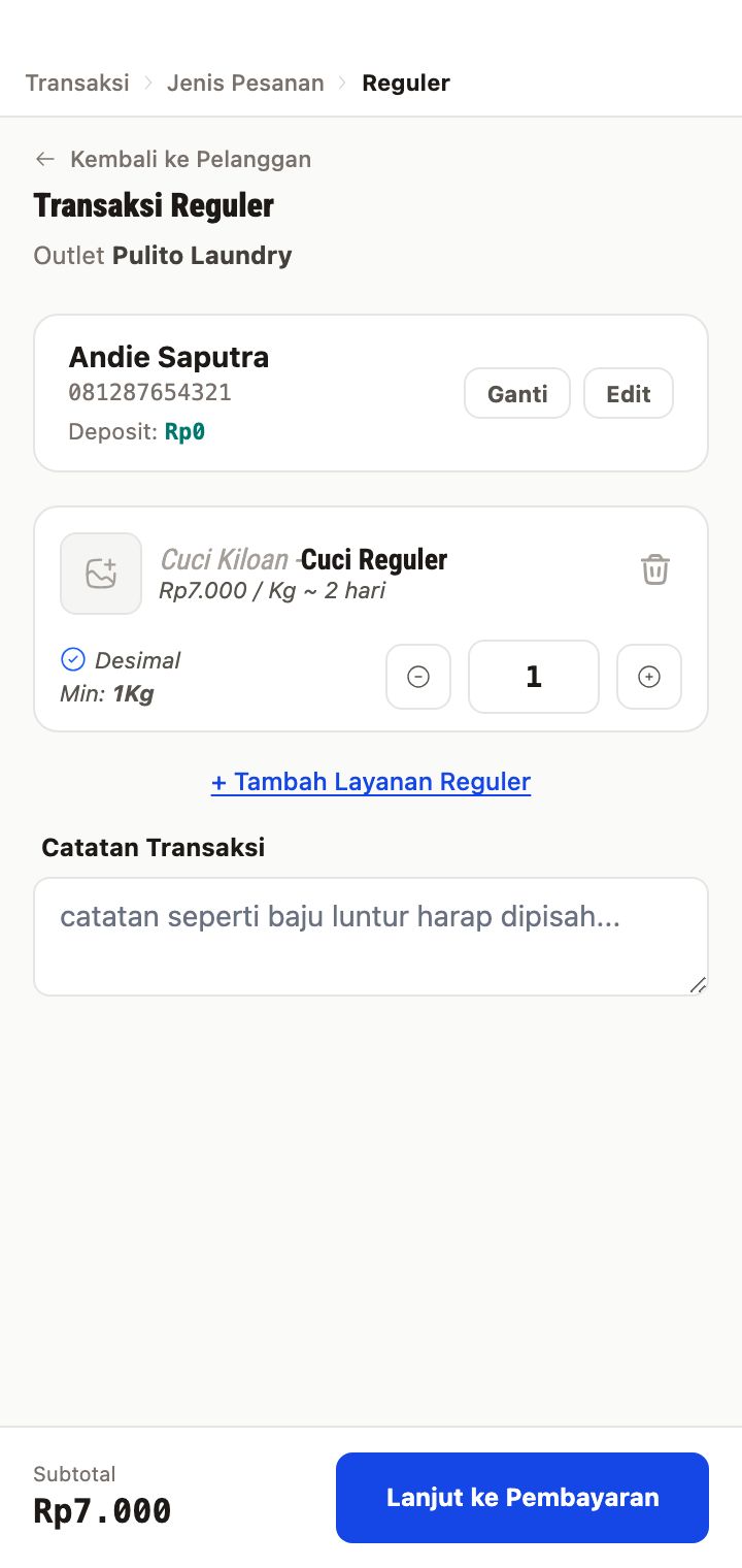 Ringkasan & Konfirmasi Harga