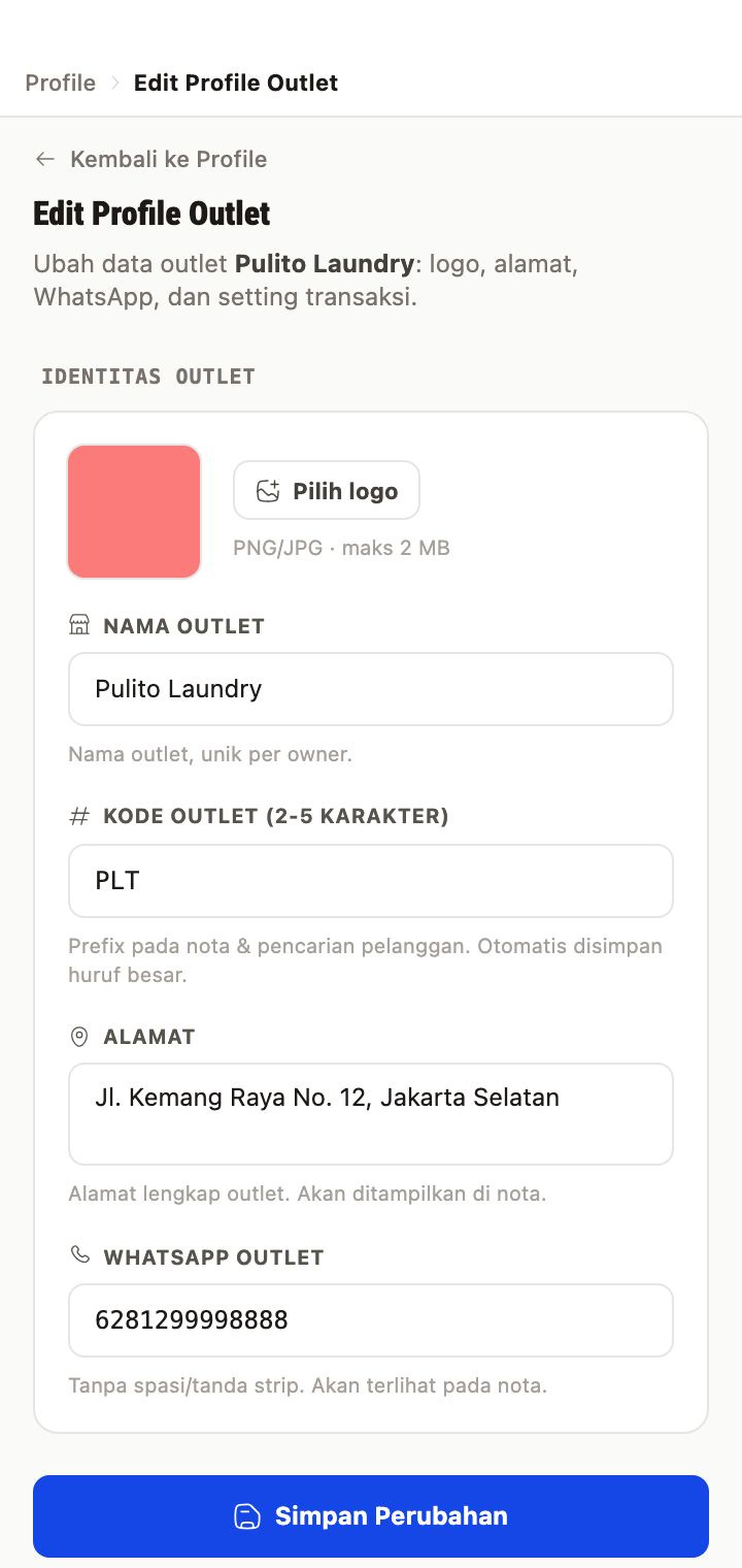 Menu Edit Data