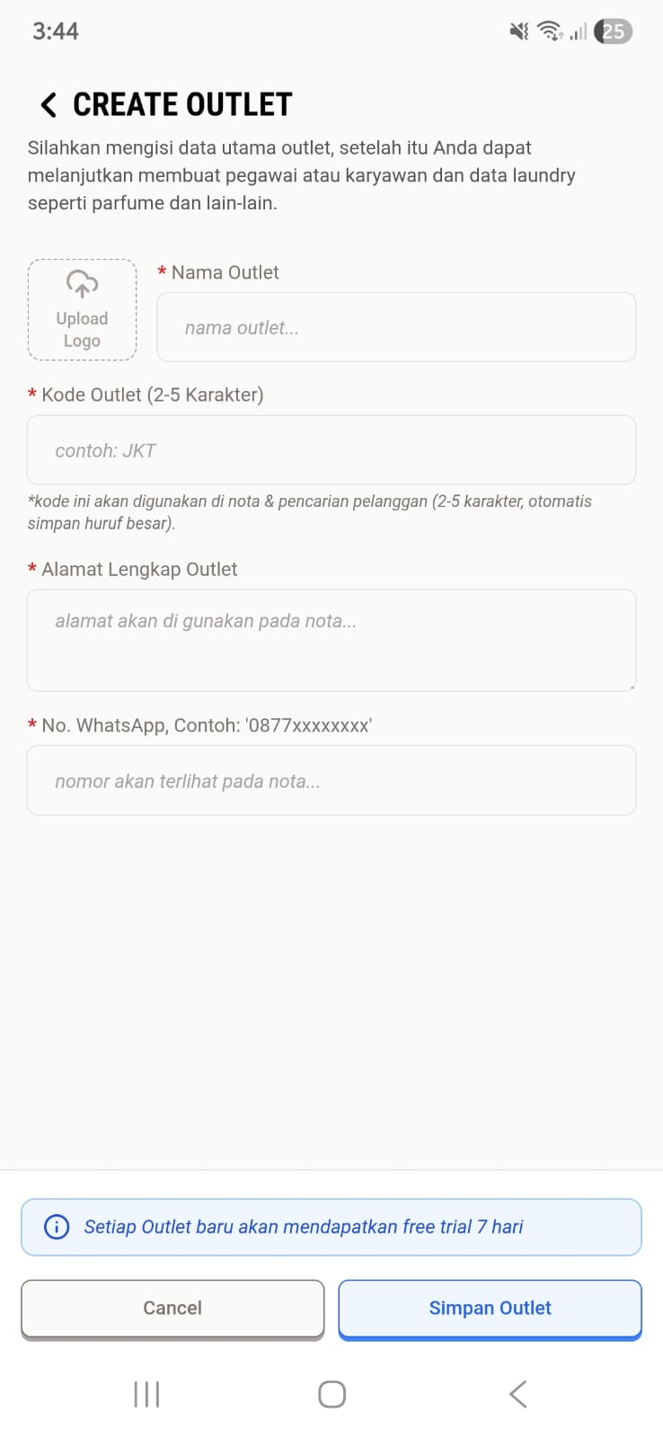 Form Input Data