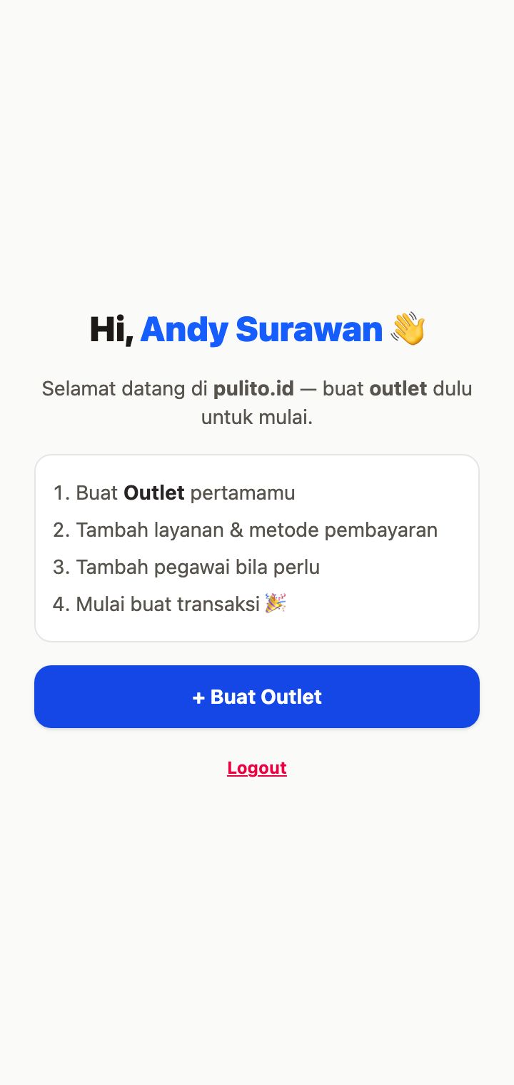 Halaman Welcome